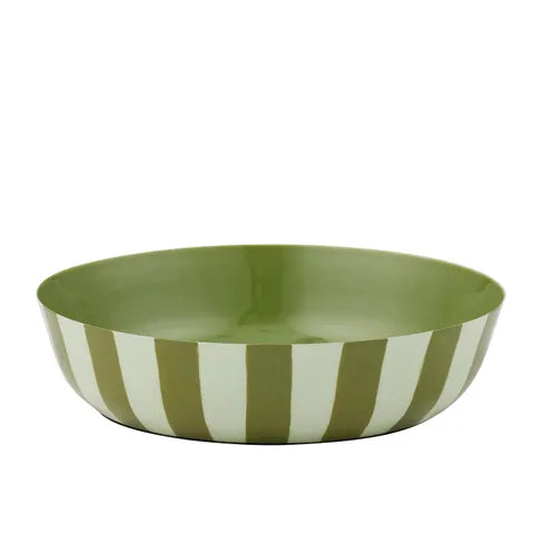 Linear Metal Bowl