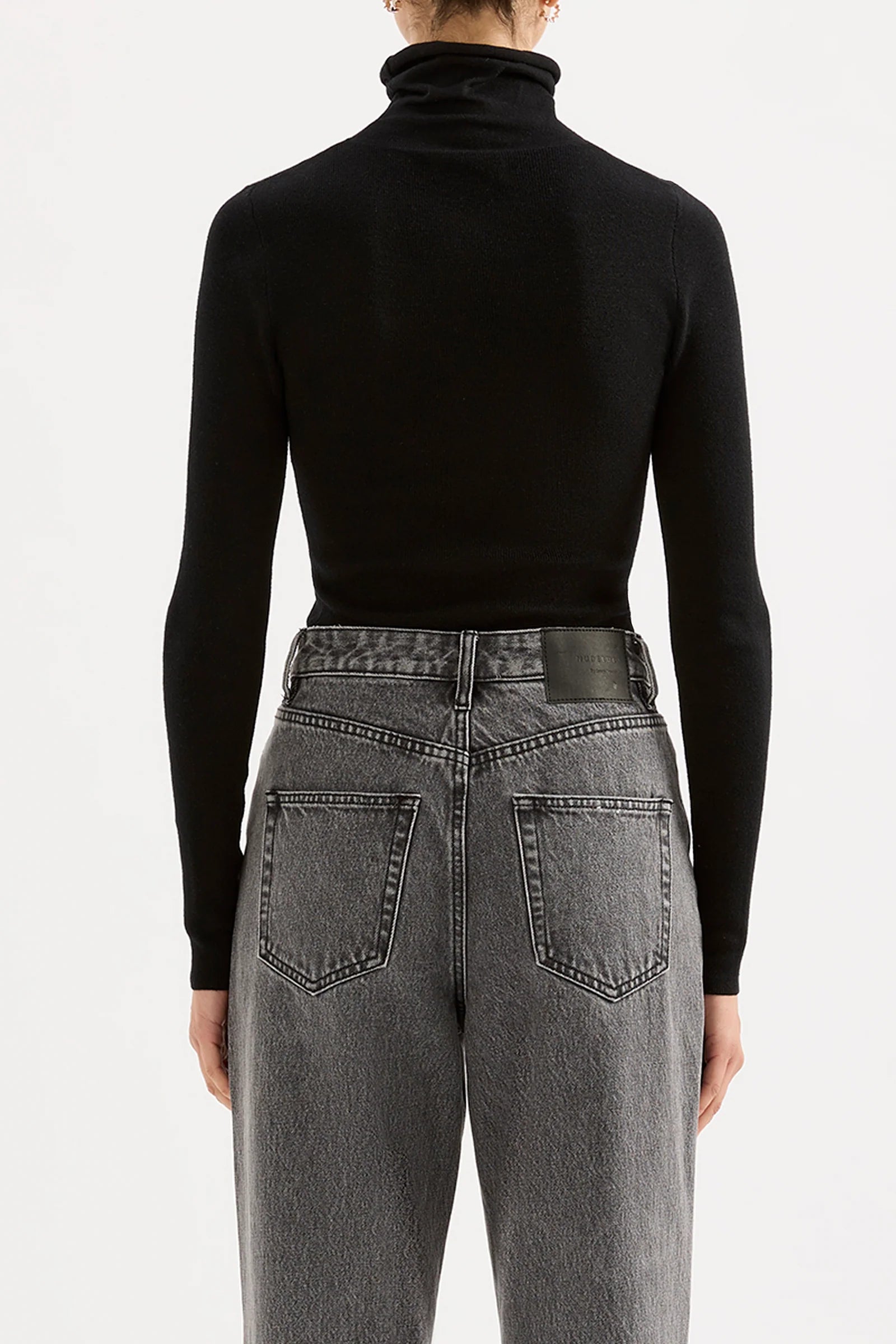 Nude Lucy Florence Merino Skivvy Black