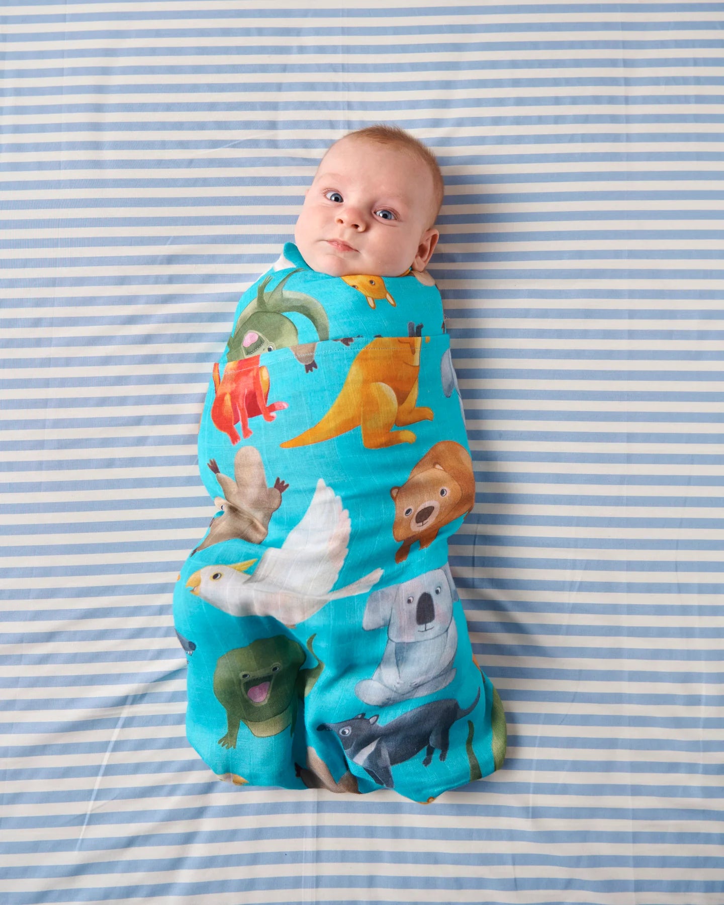 Kip & Co Home Among the Gum Trees Bamboo Swaddle