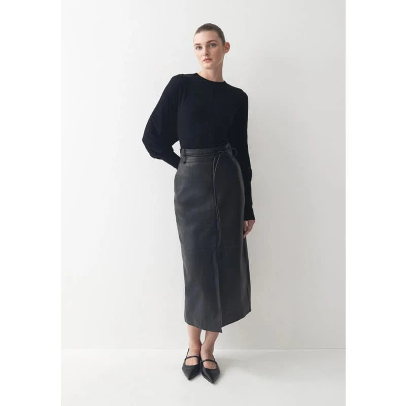 Morrison Harry Leather Skirt