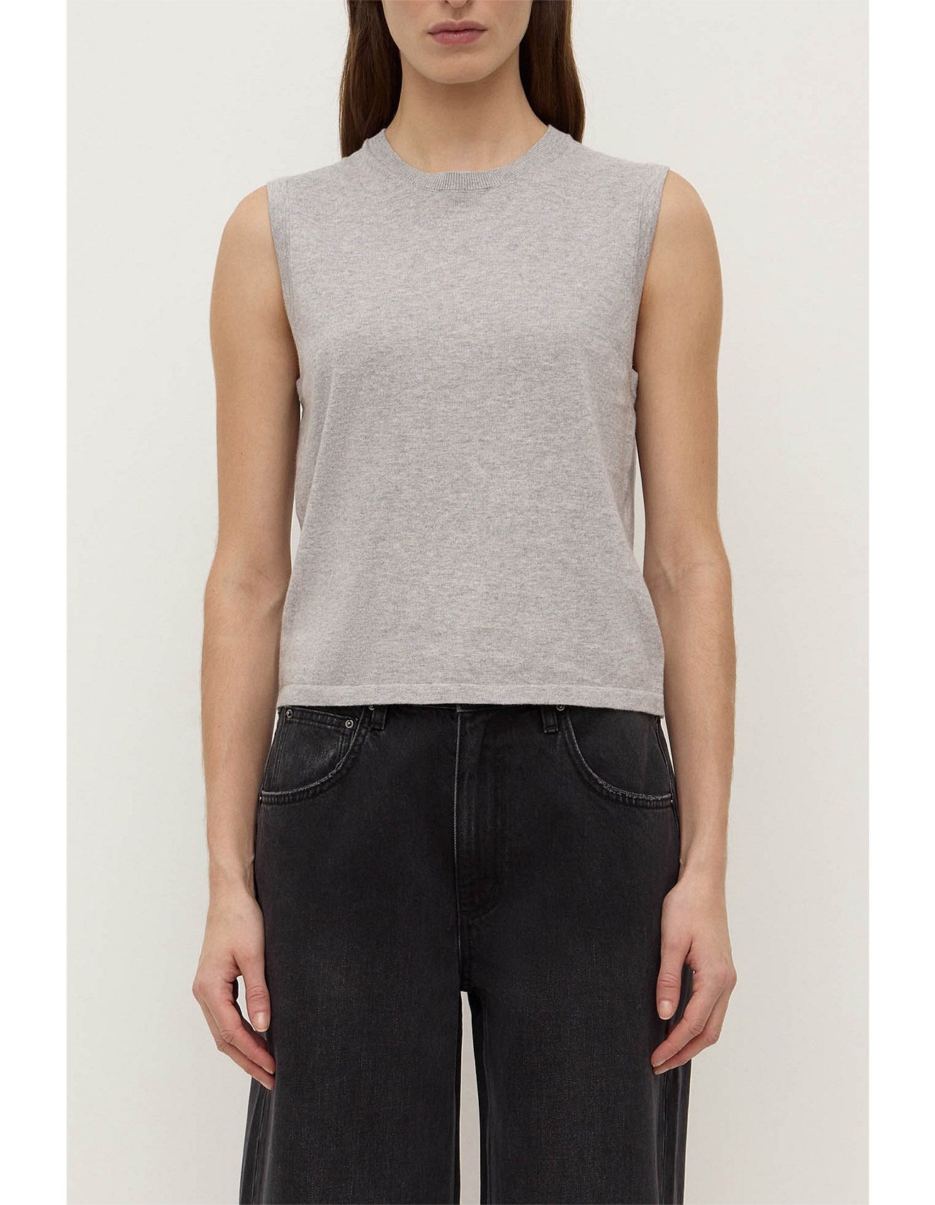 Assembly Label Helena Cotton Cashmere Vest