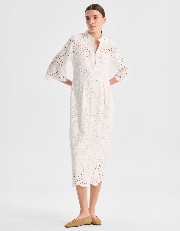 Morrison Saffron Midi Dress