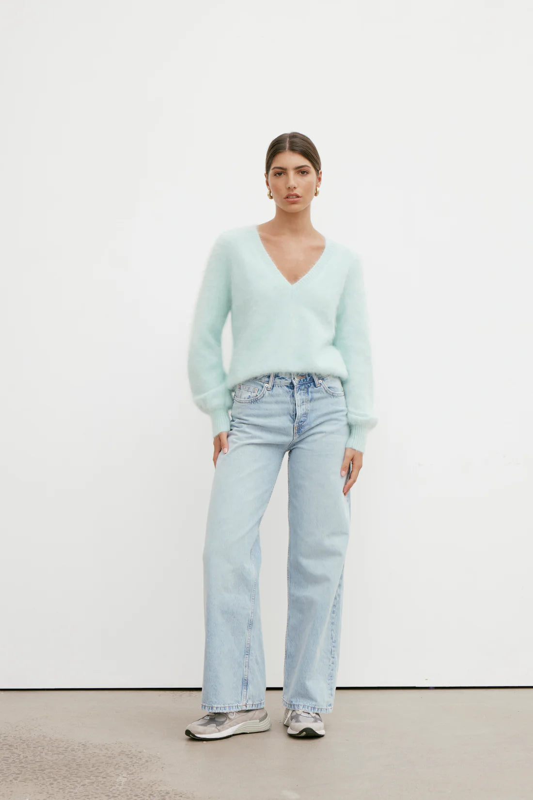 World of Nomads Isabella Knit - Mint