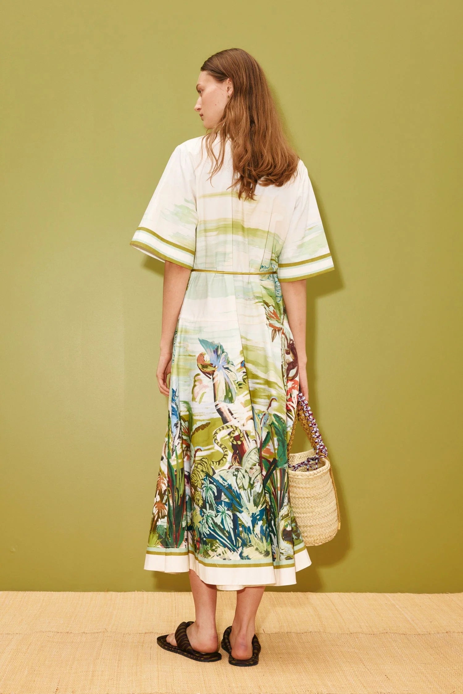 Alemais Jungle Boogie Shirtdress