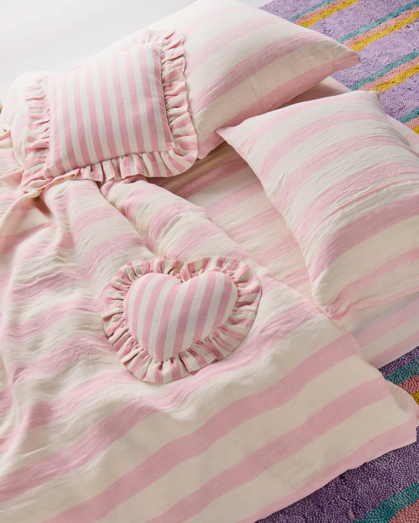 Kip & Co Cotton Candy Square Cushion