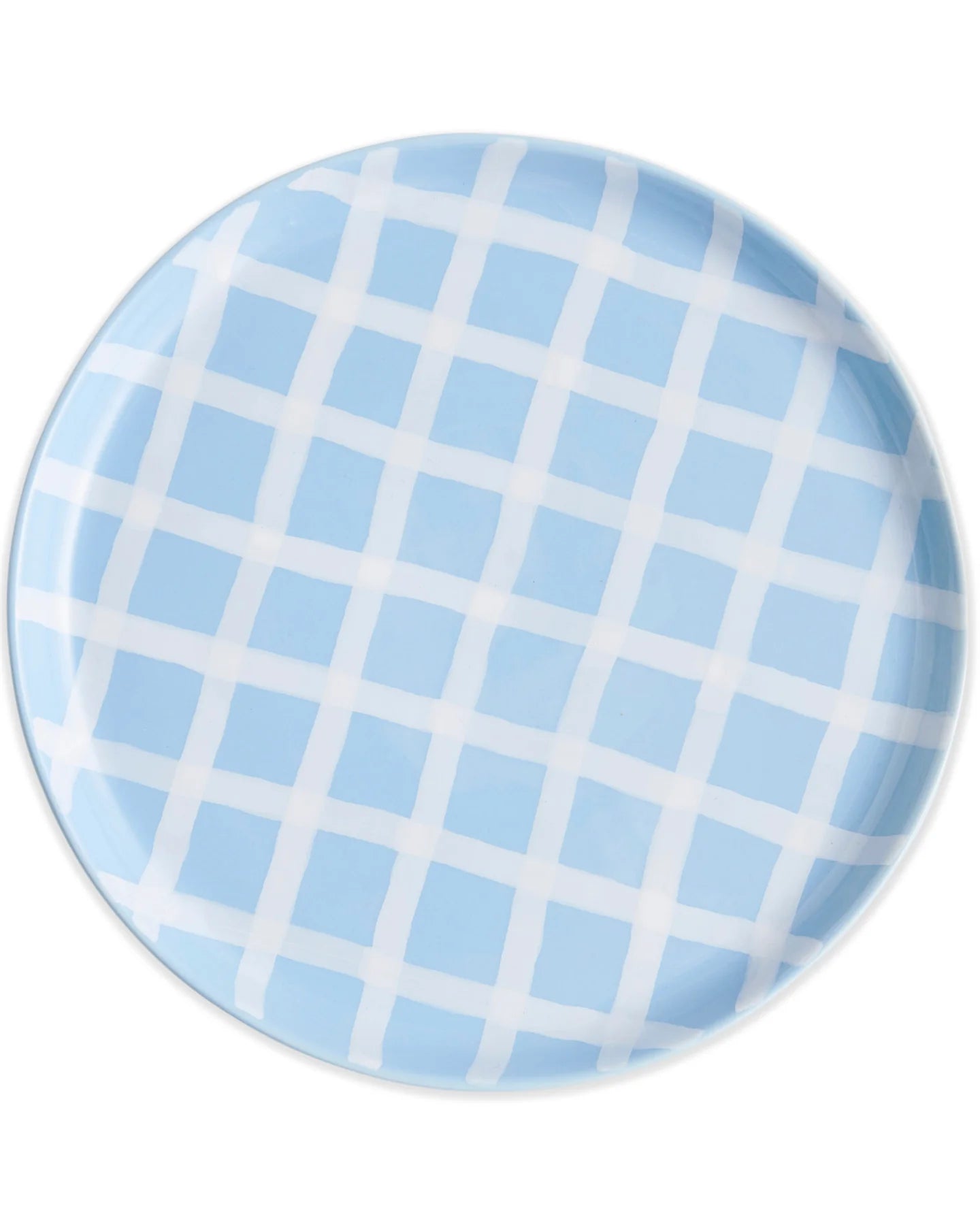 Kip & Co Blue Bird Tartan Plate 2P Set