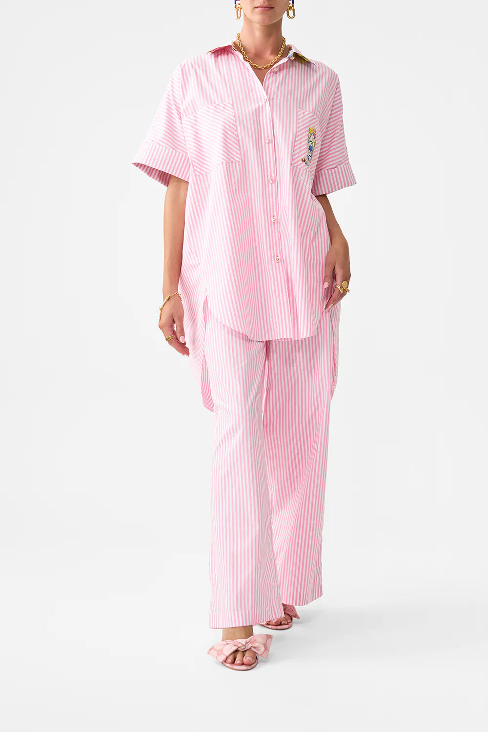Camilla Button Front Lounge Pant