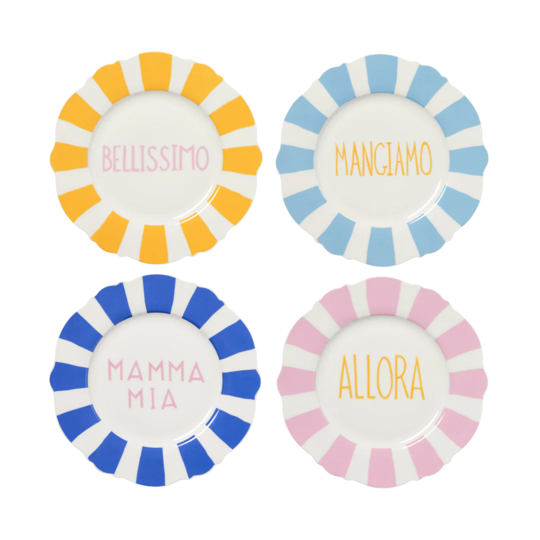 Mamma Mia Wave Dinner Plate Set