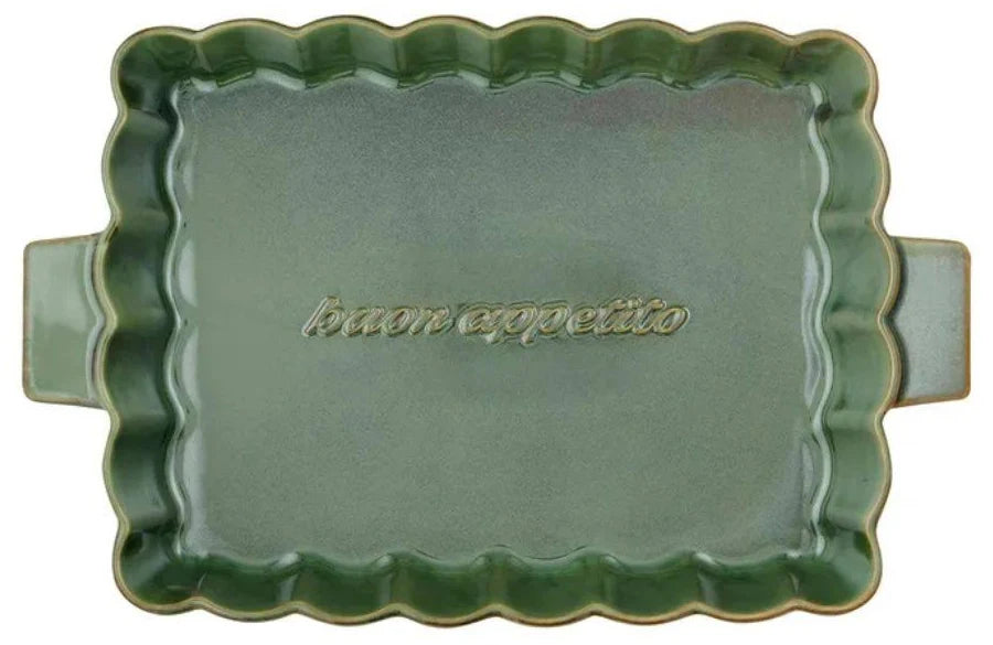 Toscana Ceramic Baker Olive