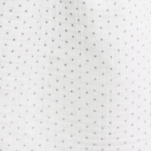 Alimrose Muslin Swaddle Grey Spot