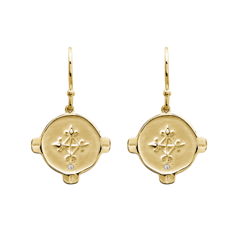 Murkani Hope Earrings 18KT Yellow Gold