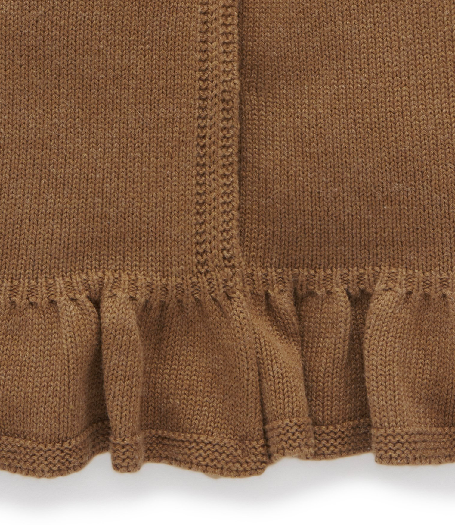 Purebaby Ruffle Cardigan