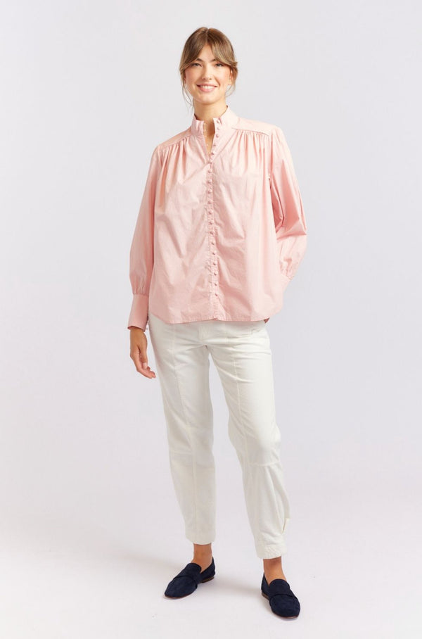 Alessandra Rosemary Poplin Shirt - Marval Designs