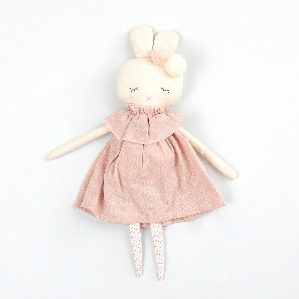 Alimrose Isabelle Bunny Pink Linen - Marval Designs