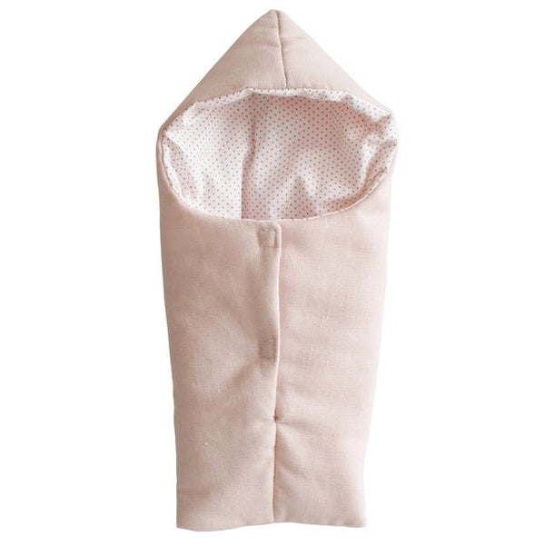 Alimrose Mini Sleeping Bag Pale Pink - Marval Designs