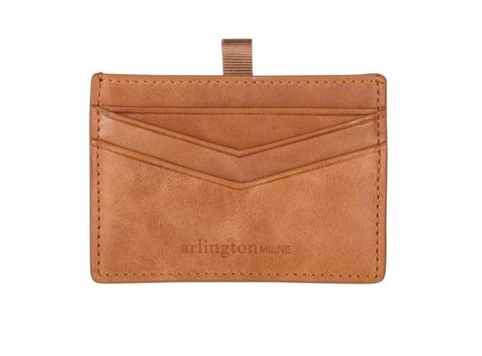 Arlington Milne Alexis Leather Card Holder - Marval Designs