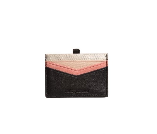 Arlington Milne Alexis Leather Card Holder - Marval Designs