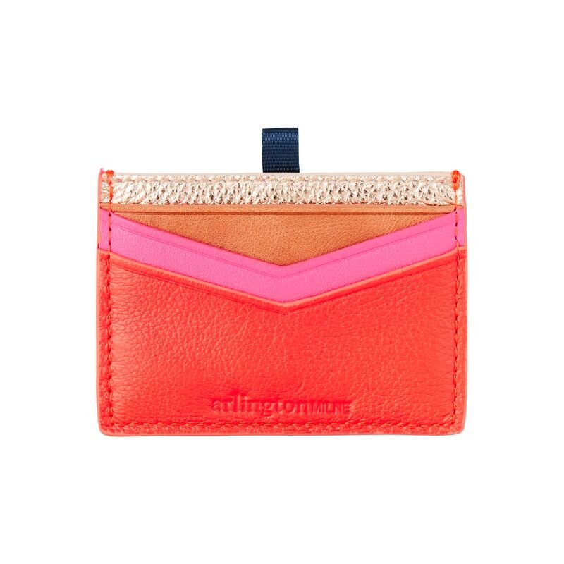 Arlington Milne Alexis Leather Card Holder - Marval Designs