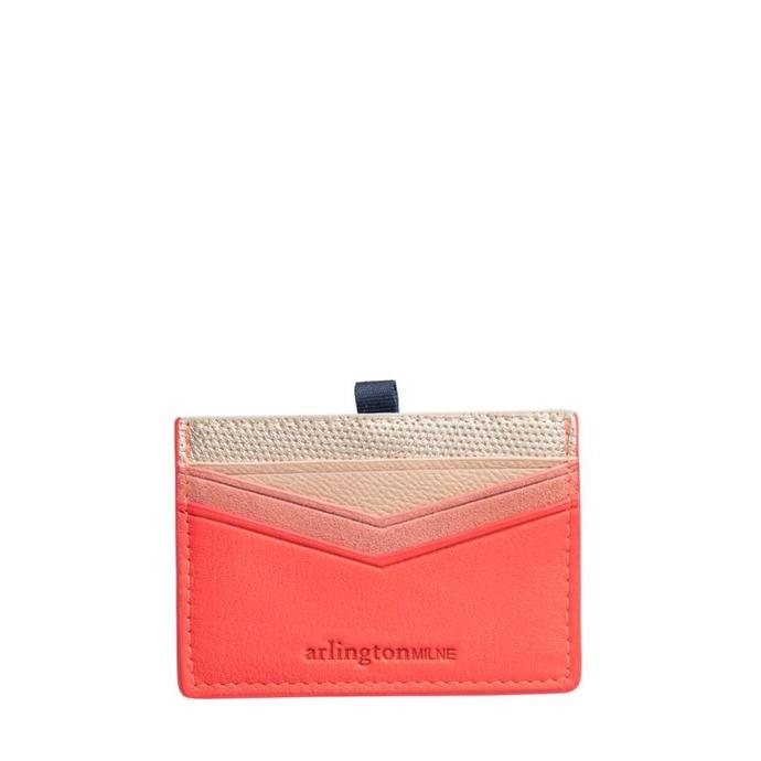 Arlington Milne Alexis Leather Card Holder - Marval Designs