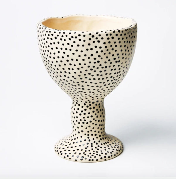 BLACK SPOTTED Vase - Marval Designs