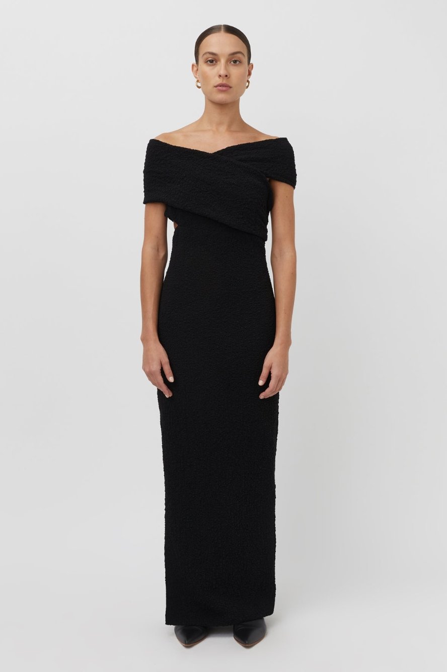 Camilla and marc off hotsell shoulder dress