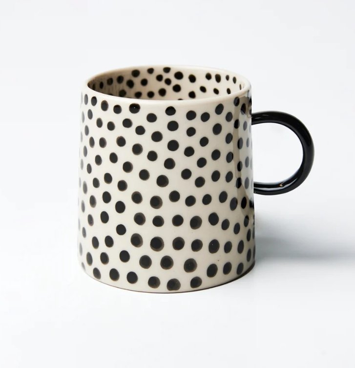 Chino Espresso Cup Black Sprinkle - Marval Designs