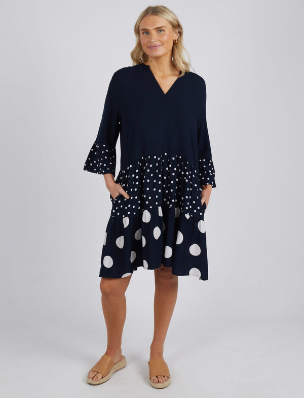 Elm Lifestyle Poppy Tiered Dress - Marval Designs