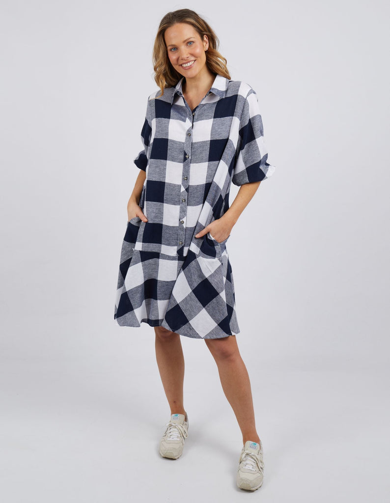 Elm Willow Check dress - Marval Designs