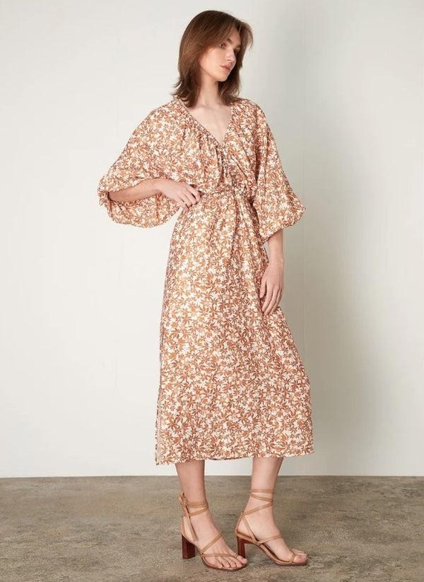 Esmaee La Sirene Midi Dress - Marval Designs