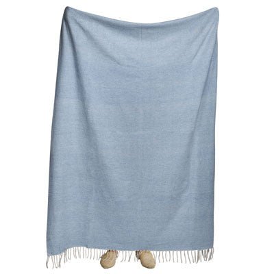 Estate Throw Sky Blue - Marval Designs