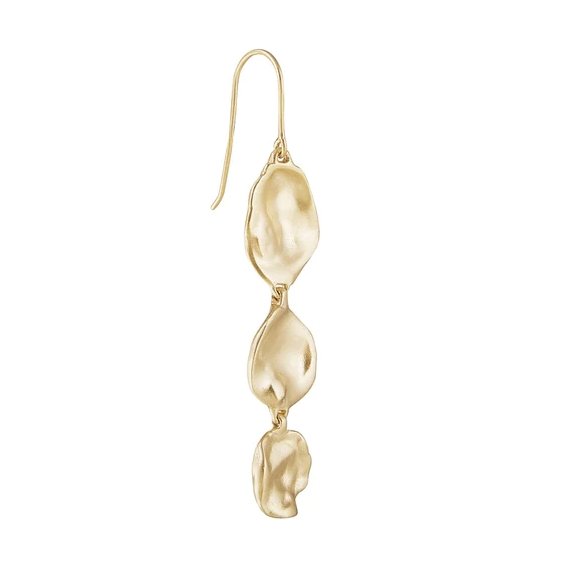 Fairley Golden Seashell Drops - Marval Designs