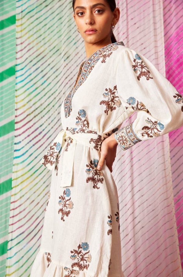 Hannah Kiya Dress Sandwhisper - Marval Designs