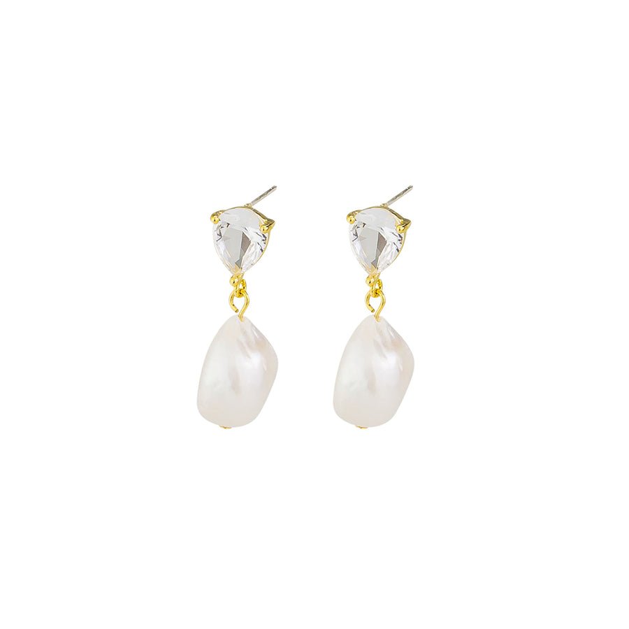 Jolie & Deen Josie Pearl Earrings - Marval Designs