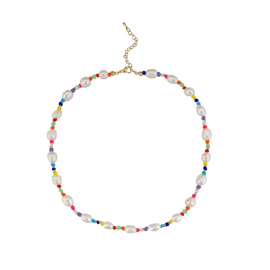 Jolie & Deen Zala Necklace Multi - Marval Designs