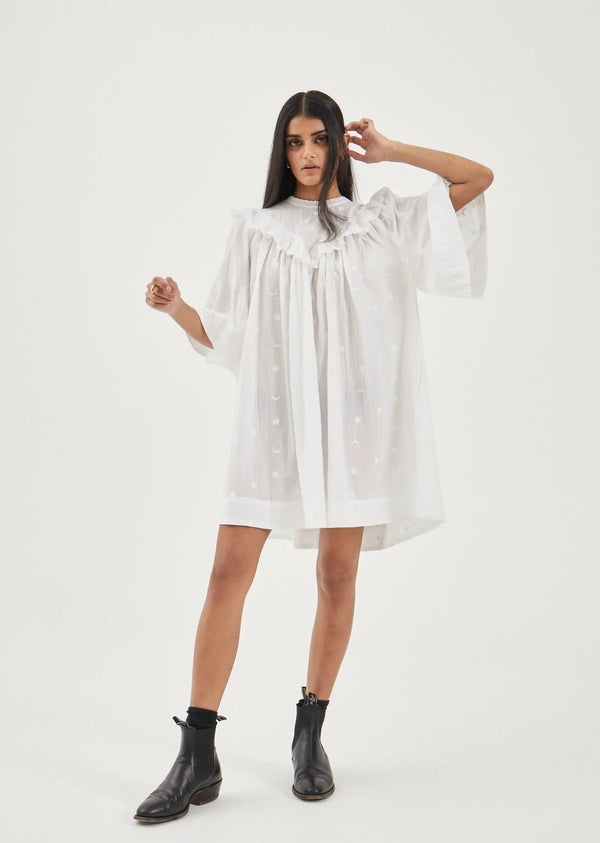 Kinga Csilla Asri Trapeze Que Mini Dress - Marval Designs