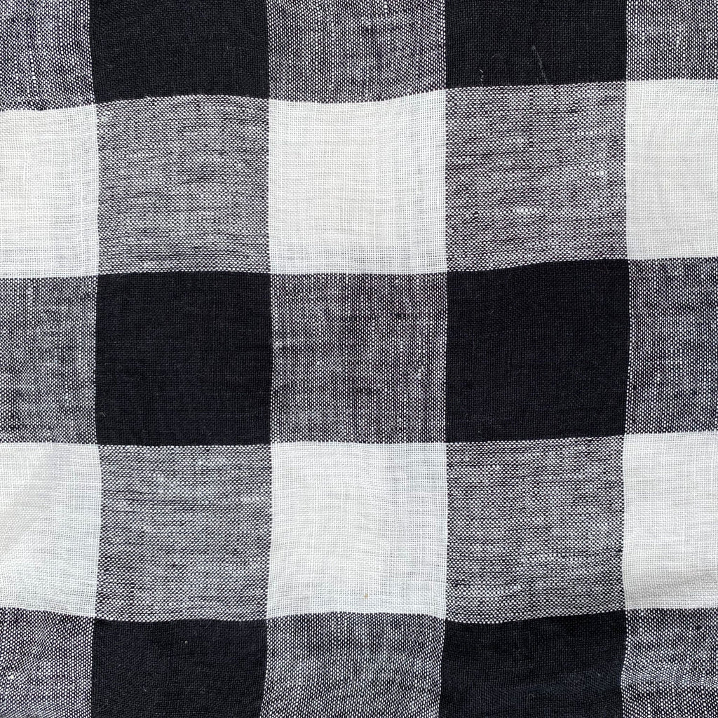 Kip & Co Black & White Gingham Quilt Cover King - Marval Designs