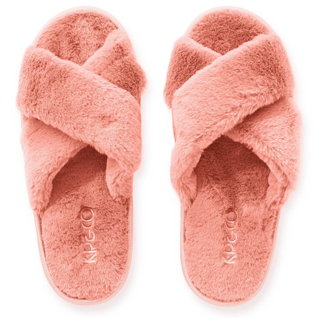 Kip & Co Blush Pink Adult Slippers - Marval Designs