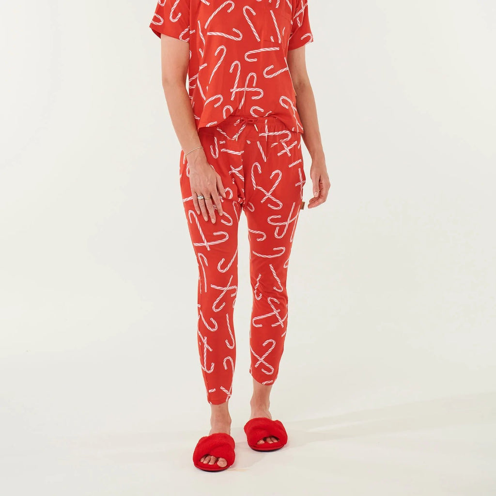 Kip & Co Cherry Red Adult Slipper - Marval Designs