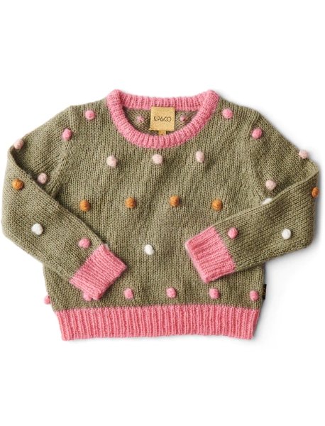 Kip & Co Dotty Spotty Knit Sweater - Marval Designs